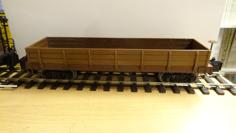 US Vintage Gondola – Scale 1:32 – OpenRailway 3D Printer Model