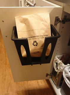 Compost Bag Holder 3D Printer Model