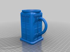 Tardis-cup 3D Printer Model