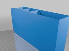 Pencil Holder Between Bookshelves 3D Printer Model