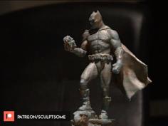 Batman Full Statue Dark Knight 3D Printer Model