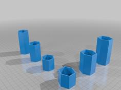 Hexagon Vase 3D Printer Model