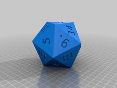 D 20 Swamp 3D Printer Model