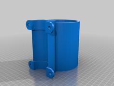 Camelback Chute Holder For Polaris Ranger 3D Printer Model