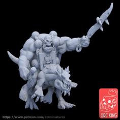 Orc King Patreon “Savage Orcs” Sample 3D Printer Model