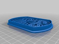 Tiki Cookie Cutter 3D Printer Model