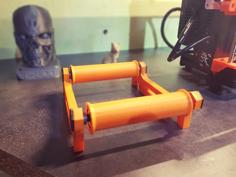 Spool Holder Roller (shelf Version) 3D Printer Model