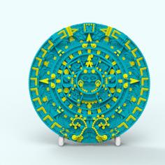 Aztec Calendar (pierre Du Soleil) 3D Printer Model