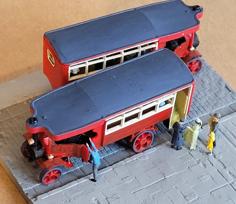 Foden Steam Omnibus 3D Printer Model