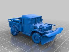 Gaslands Warchild Scrapper Truck 3D Printer Model