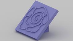 Rose2 Stamp. 3D Printer Model