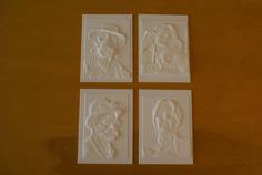 My Steampunk Family – A Series Of Relief Portraits 3D Printer Model