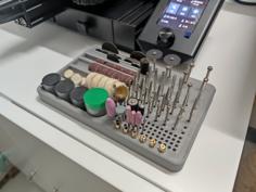 Hand Drill Bit Organizer 3D Printer Model