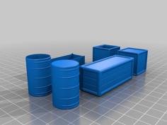 Crates And Barrels 3D Printer Model