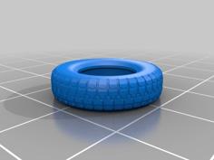 Stack Of Truck Tires 3D Printer Model