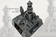 Futuristic City Builder Generator 3D Printer Model