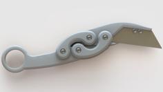 Retracc: The Retractable Karambit Knife [Now With Magnets!!] 3D Printer Model