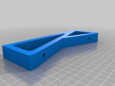 Modern Monitor Riser 3D Printer Model