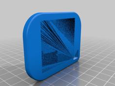 Barber Keychain 3D Printer Model