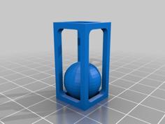 Resizable Ball Cage 3D Printer Model