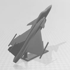 Saab Jas-39 Gripen Fighter Jet 3D Printer Model