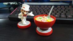 Custom Amiibo – Super Mario Cereal 3D Printer Model