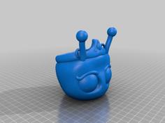 SITTING / HANGING BEE FLOWER PLANT POT 3D Printer Model