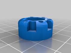 Wheell Hub For Hex 12mm 3D Printer Model