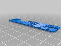 Hex Scales For KeyCarry 3D Printer Model