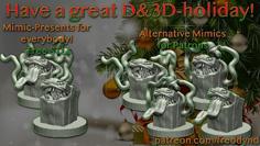 Mimic Presents (D&D) 3D Printer Model