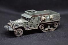 M3 Halftrack 1:56 Scale (28mm) 3D Printer Model