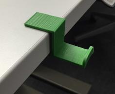 Desk Headphone Holder 3D Printer Model