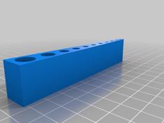 Drill Bit Organizer 3D Printer Model