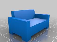 Couch (2 Seat) 3D Printer Model