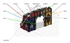 Sector Imperialis Ruin 3D Printer Model