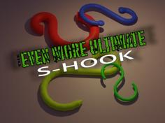 The Even More Ultimate S-Hook Ft. End Capz 3D Printer Model