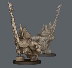 Dwarf Pirate ARRRGH! 3D Printer Model