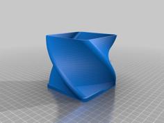 Pencil Holder Or Flower Pot 3D Printer Model