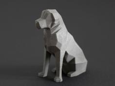 Low Poly Golden Retriever – Beto 3D Printer Model