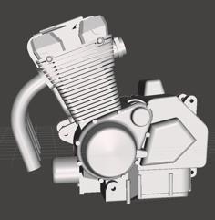 1400 GSX Engine Suzuki 3D Printer Model