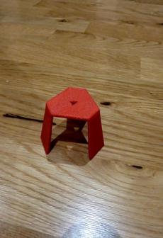 Barbie Stool 3D Printer Model