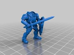 DOOM Night Sentinel – Variation 5 – Sword And Shield 3D Printer Model