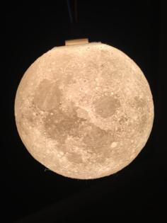 4 Inch Moon Lamp 3D Printer Model