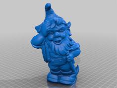 Gnome Gartenzwerg 3D Printer Model