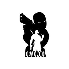 Deadpool Wall Art 2 3D Printer Model