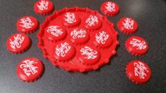 Nuka Cola Bottle Cap Coaster – Fallout 3D Printer Model