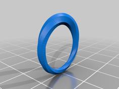 Parametric Ring 3D Printer Model