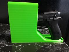 Pistol Holder 3D Printer Model