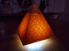 Eye Of Providence – MDCCLXXVI (mini LED Lamp) 3D Printer Model