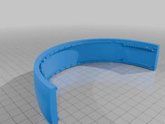 Razor Kraken V3 X Headband 3D Printer Model